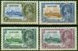 Rare Postage Stamp from Gold Coast 1935 Jubilee set of 4 SG113-116 Fine Lightly Mtd Mint