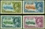 Collectible Postage Stamp K.U.T 1935 Jubilee Set of 4 SG124-127 Fine LMM