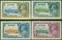 Old Postage Stamp Mauritius 1935 Jubilee Set of 4 SG245-248 Fine MM