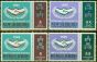 Collectible Postage Stamp New Hebrides 1965 Co-op Both Sets SG112-113 & SGF128-F129 V.F MNH