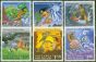 Collectible Postage Stamp from New Zealand 1994 Maori Myths set of 6 SG1807-1812 V.F MNH