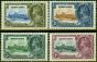 Old Postage Stamp from Sierra Leone 1935 Jubilee Set of 4 SG181-184 Fine LMM