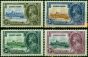 Rare Postage Stamp Sierra Leone 1935 Jubilee Set of 4 SG181-184 Fine LMM