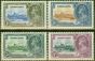 Collectible Postage Stamp from Sierra Leone 1935 Jubilee set of 4 SG181-184 Fine Very Lightly Mtd Mint