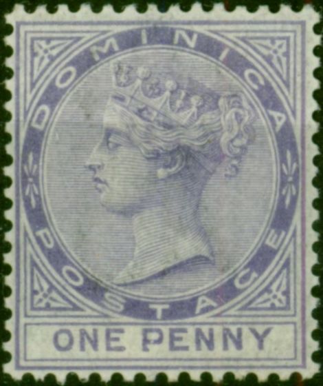 Dominica 1886 1d Lilac SG14 Fine MM (2) Queen Victoria (1840-1901) Valuable Stamps