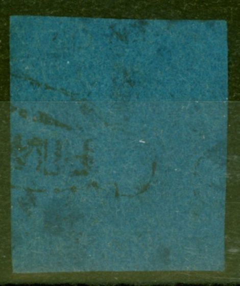 Old Postage Stamp from Natal 1859 1d Blue SG1 Ave Used Genuine Example