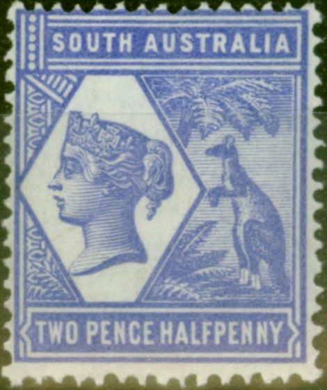 Valuable Postage Stamp from South Australia 1894 2 1/2d Violet-Blue SG234 Fine MNH