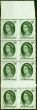 Collectible Postage Stamp from Australia 1963 5d Deep Green SG354a Booklet Pane of 6 V.F MNH