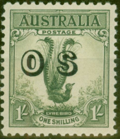 Old Postage Stamp from Australia 1932 1s Green SG0136 Fine MNH