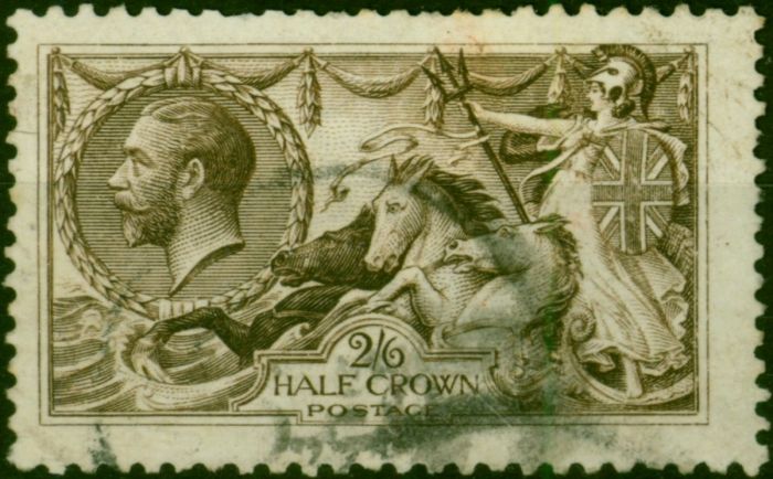 GB 1913 2s6d Deep Sepia Brown SG399 Fine Used (2). King George V (1910-1936) Used Stamps