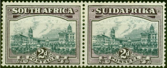 Collectible Postage Stamp from South Africa 1931 2d Slate-Grey & Lilac SG44 Fine Mtd Mint