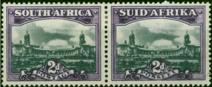 South Africa 1946 2d Slate & Deep Lilac SG107a Fine MM . King George VI (1936-1952) Mint Stamps