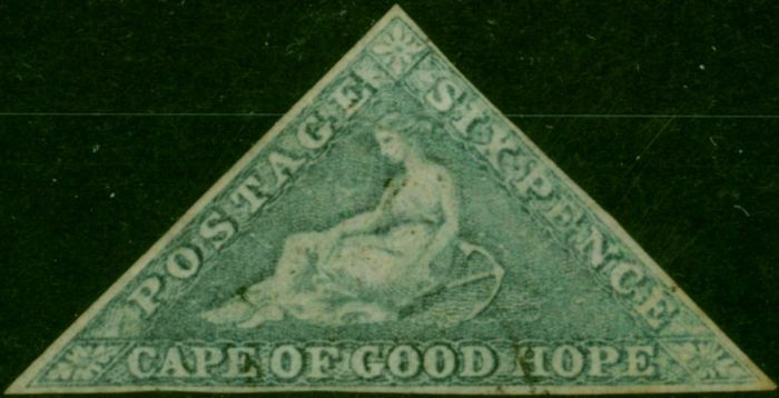 C.O.G.H 1858 6d Slate-Lilac White Paper SG7 Fine Used . Queen Victoria (1840-1901) Used Stamps