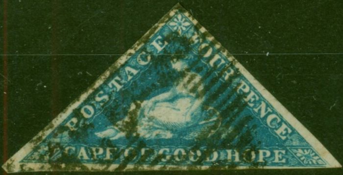 C.O.G.H 1864 4d Blue SG19a Fine Used (5) . Queen Victoria (1840-1901) Used Stamps