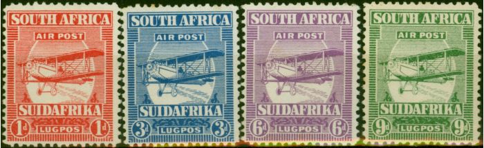 Valuable Postage Stamp South Africa 1925 Air Set of 4 SG26-29 Fine MM