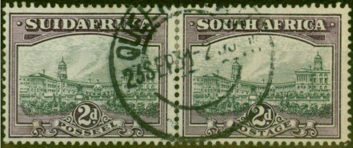 Valuable Postage Stamp from South Africa 1931 2d Slate-Grey & Lilac SG44 Fine Used
