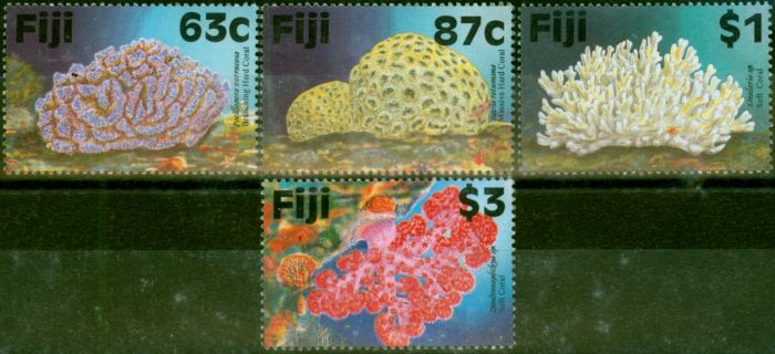 Old Postage Stamp Fiji 1997 Coral Reef Set of 4 SG982-985 V.F MNH