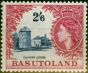 Valuable Postage Stamp from Basutoland 1954 2s6d Deep Ultramarine & Crimson SG51 Fine MNH