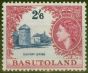Valuable Postage Stamp from Basutoland 1954 2s6d Dp Ultramarine & Crimson SG51 V.F MNH