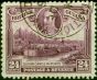 British Guiana 1934 24c Purple SG294 Fine Used (2). King George V (1910-1936) Used Stamps
