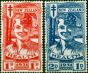 New Zealand 1931 Smiling Boys Set of 2 SG546-547 V.F VLMM . King George V (1910-1936) Mint Stamps
