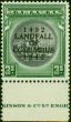 Collectible Postage Stamp Bahamas 1942 3s Brownish Black & Green SG173a Very Fine MNH