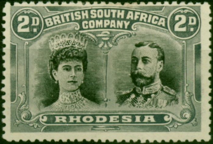 Rhodesia 1910 2d Black & Grey SG126 Fine MM (3) King George V (1910-1936) Old Stamps