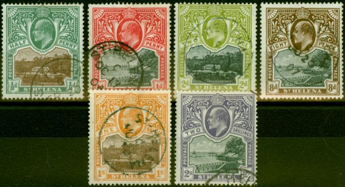 Valuable Postage Stamp from St Helena 1903 Set of 6 SG55-60 Fine Used