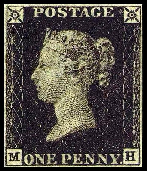 1840 Queen Victoria Penny Black