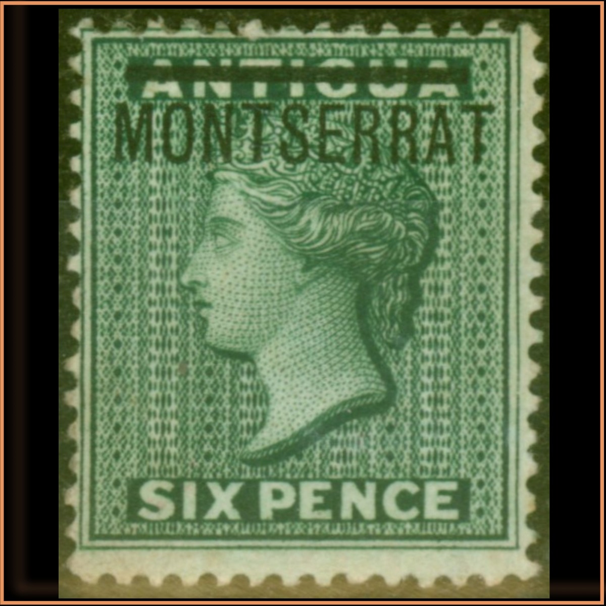 Montserrat 1876 SG3 £745