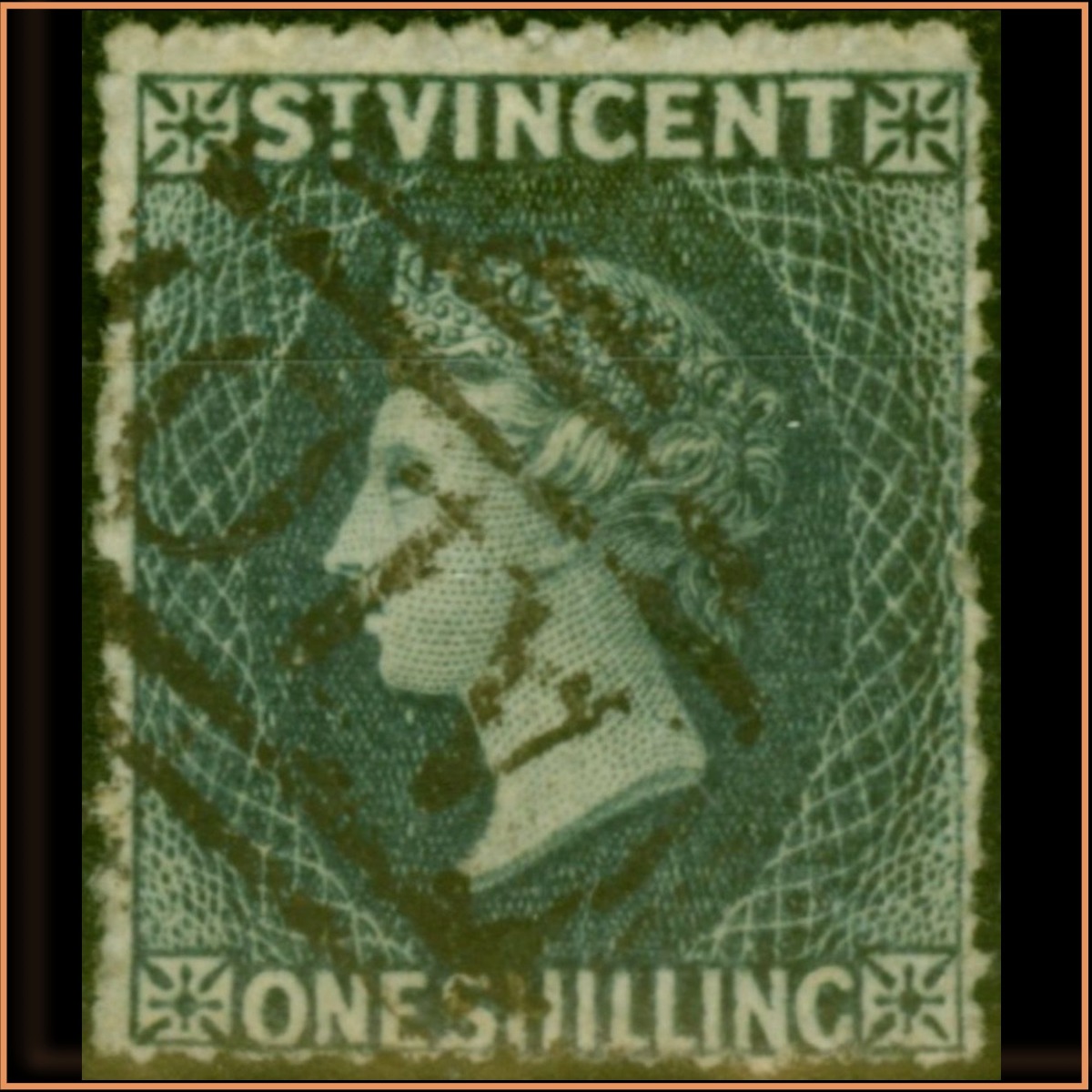 St Vincent 1866 SG9 £78