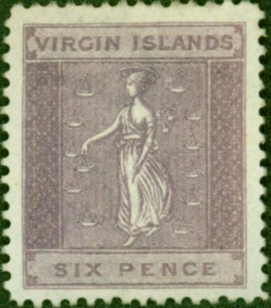 Virgin Island stamp errors